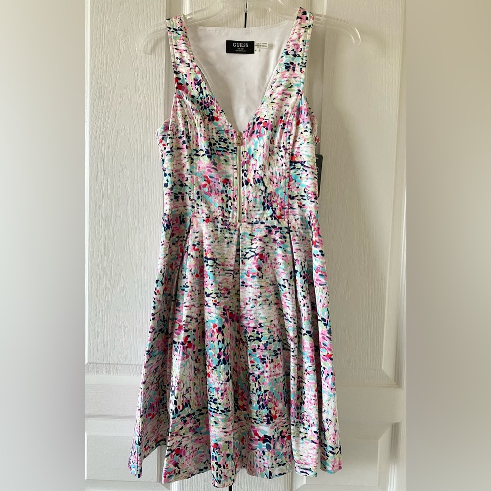 Guess A-Line Dress - Multi Color